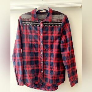 Altar’d State Flannel Button Down